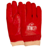 ROYAL Handschoen PVC rood met manchet