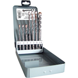 FORMAT SDS-plus borenset in stalen cassette