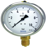 WIKA manometer RVS kast
