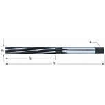 DORMER HSS Handruimer met cil.schacht DIN 206 B100