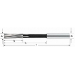 DORMER HSS-E machineruimer met cil.schacht B170