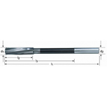 DORMER VHM NC-precisieruimer met cil.schacht B481