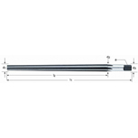 DORMER HSS Pengat handruimer cilschacht DIN 9 B903