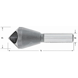DORMER HSS verzinkboor met 1-snijk. Cil. G149