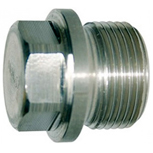 FASTEN RVS A4 zeskant kraagplug D910