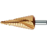 Universele trapboor, spiraalgegroefd, TiN-gecoat