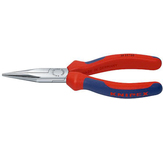 KNIPEX langbektang met lange, vlak-ronde bekken