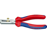 KNIPEX afstriptang kop gepolijst, grepen bekleed