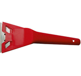 Glasschraper, rood