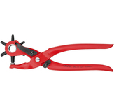 KNIPEX revolvergatentang, rood gepoedercoat
