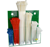 Kabelbinderassortiment in wanddisplay