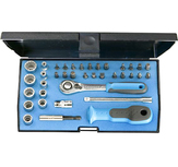 Dopsleutelset 1/4? 37dlg. D20KAU-20 Gedore