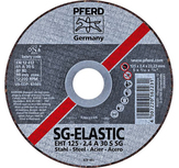 Doorslijpschijf voor staalbewerking, SG-ELASTIC