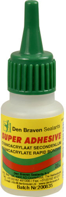 Transparant plastic plaat